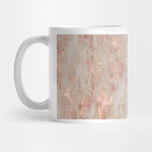 Rose gold Genoa marble Mug